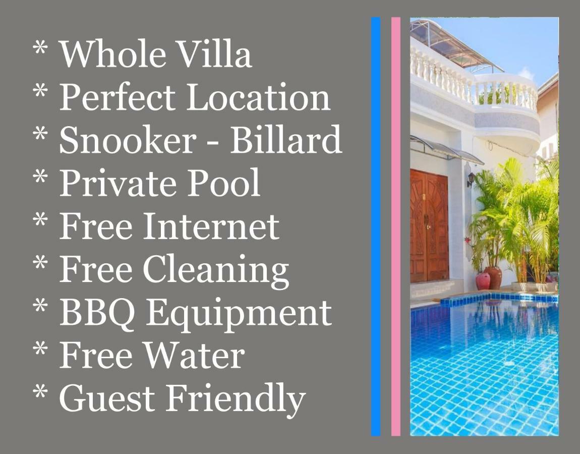 Ratana Villa - Pattaya Holiday House Walking Street 7 Bedrooms Exterior photo